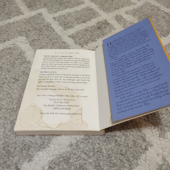 Don Miguel Ruiz (Lot Of 3) Paperback Books : Four Agreements, Companion, Love - Picture 5 of 5